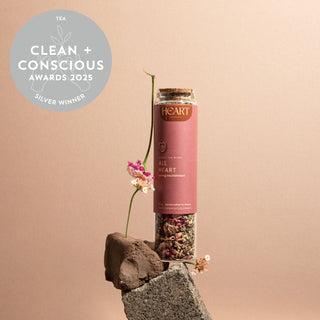 All Heart jar with a Clean and Conscious Awards badge